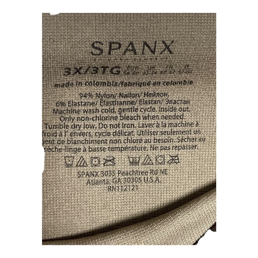 SPANX Look At Me Now Brown Black Animal Print Legging Pants 3X - Picture 4 of 5